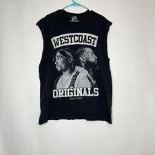 Shaka Wear Heavy 2XL West Coast Originals T-Shirt Black XXL 2Pac Nipsey Hip Hop