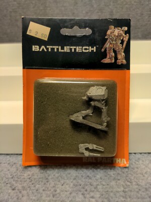 BattleTech FLE-15 Flea Variants Ral Partha 20-805 Miniature 1986 Black & Orange