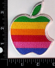 APPLE IRON ON QUALITY PATCH FAST SHIPPING with a tracking number