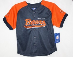 chicago bears baseball jersey