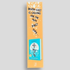 The First To Die At The End Collectible Promotional BOOKMARK -not the book