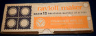 VTG, Ravioli Maker, Vitantonio Mfg. CO#512 in Orig Box, Homemade Pasta, PreOwned