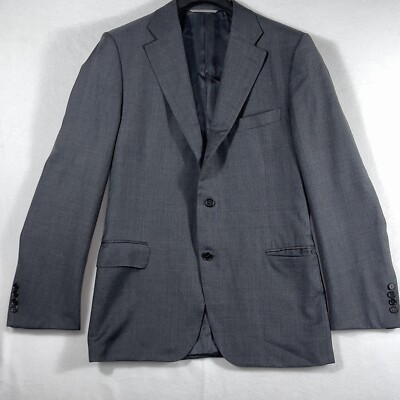 Canali Blazer Sport Coat Made In Italy With 2 Buttons Jacket Textured Fabric