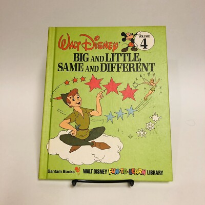 Disney Fun-To-Learn Library Volume 4 Big And Little Same And Different Education