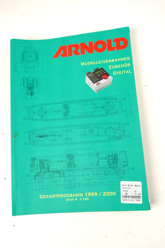 Arnold Programa Completo 1999/2000 Catálogo Escala N Z-4163 | Condition: Gut