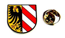 Nürnberg Pin Stadt Wappen - Anstecker Stadtwappen 2cm