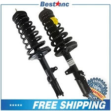 Rear Pair Left and Right Complete Strut Assembly for 1997-2001 Toyota Camry