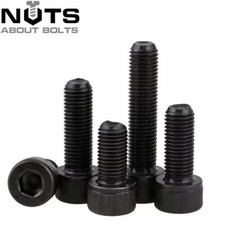BLACK CAP HEAD SOCKET SCREWS BLACK ALLEN KEY BOLTS 12.9 HIGH TENSILE M6 M8 M10