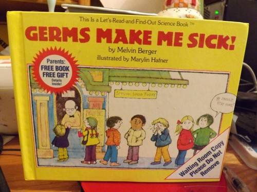 Germs Make Me Sick Lets Read And Find Out Science Book 1985 Hardcover ...