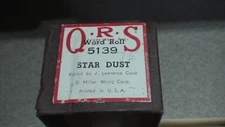 QRS Player Piano Music Word Roll "STARDUST" #5139