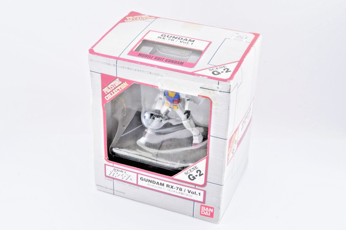 Gundam RX-78 Mobile Suit Bandai Polystone Collection Mini