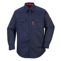Portwest FR Welding Work Shirt ARC Protection Bizflame 88/12 Flame Resistant Top