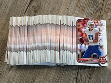 Lot (90) NICK STARKEL 2022 Bowman University Football rookie cards