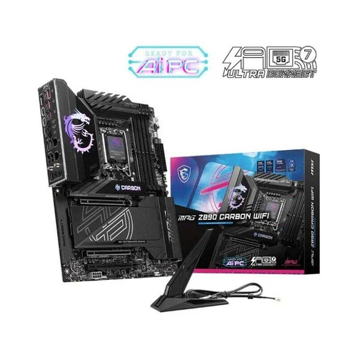 MSI MPG Z890 CARBON WIFI Motherboard Intel LGA 1851 SATA 6Gb/s ATX DDR5 [NEW]