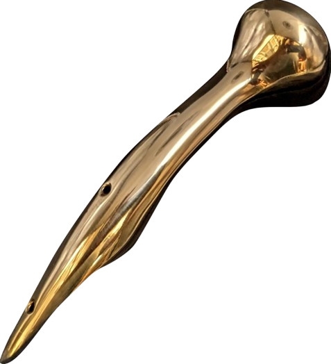 Hames Solid Brass Walking Stick Cane Handle - image 4