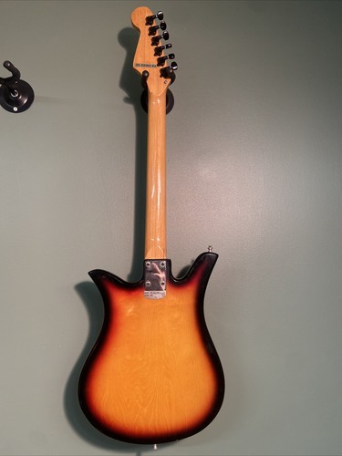Vintage Teisco Del Rey ET-200 Japanese 1960s Electric Guitar Not Working - Picture 6 of 9