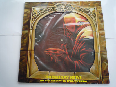 DOOMSDAY NEWS - V/A -  Noise International   - PICTURE DISC VINYL LP- 1988