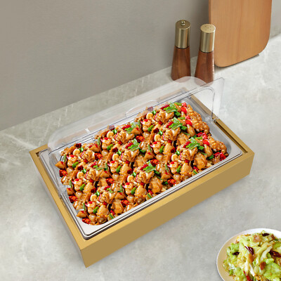 Ice Food Serving Display Tray, Buffet Cold Serving Display Tray, Cooling Food