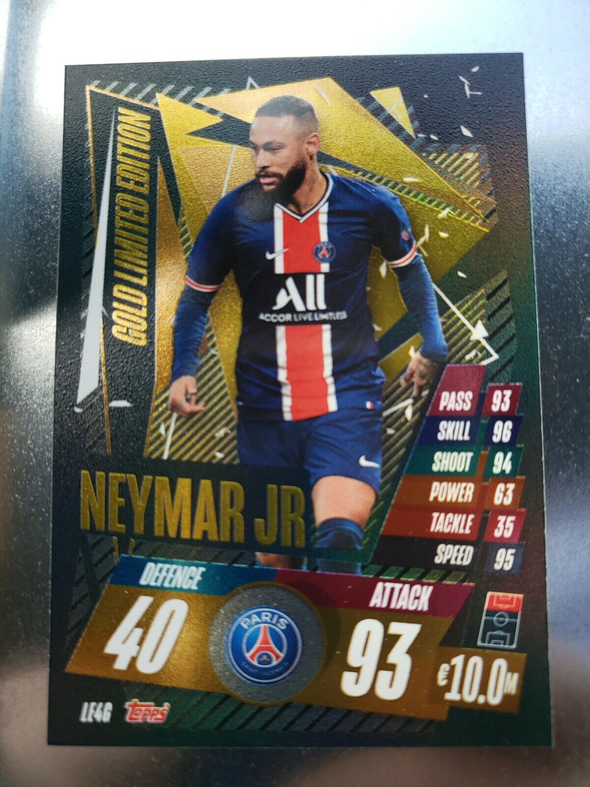 Neymar Jr. 2016 Leaf EXCLUSIVE LEGEND Card in MINT Condition! Shipped in  Ultra Pro Top Loader to Protect It! Awesome Tough to Find Card of FC  Barcelona Superstar LEGEND! at 's Sports