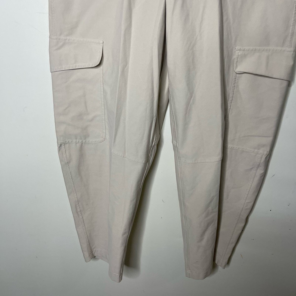 Lululemon Light Cargo Pocket High-Rise Pants in natural