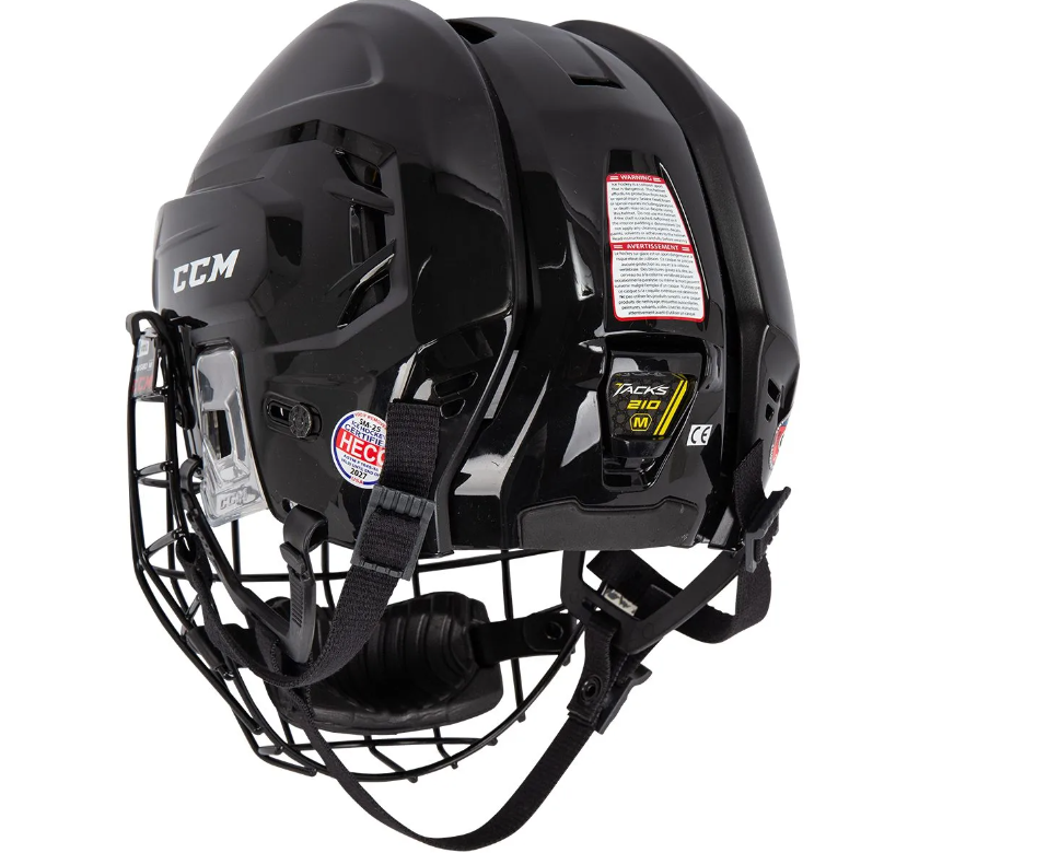 CCM Super Tacks 210 Senior Hockey Helmet Combo | eBay