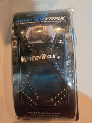WinterTrax Spikeless One Size Cleats for Boots Shoes Winter Snow/Ice Traction