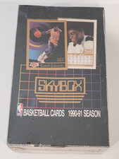 1990-1991 SKYBOX BASKETBALL UNOPENED-SEALED WAX BOX-36 Packs