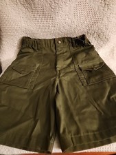 BSA Official Uniform Shorts Mens / Boys Utility Pockets Size 14 Waist 27