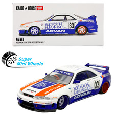 Kaido House x Mini GT 1:64 Nissan Skyline GT-R (R33) BFTHR V1 – White  #213