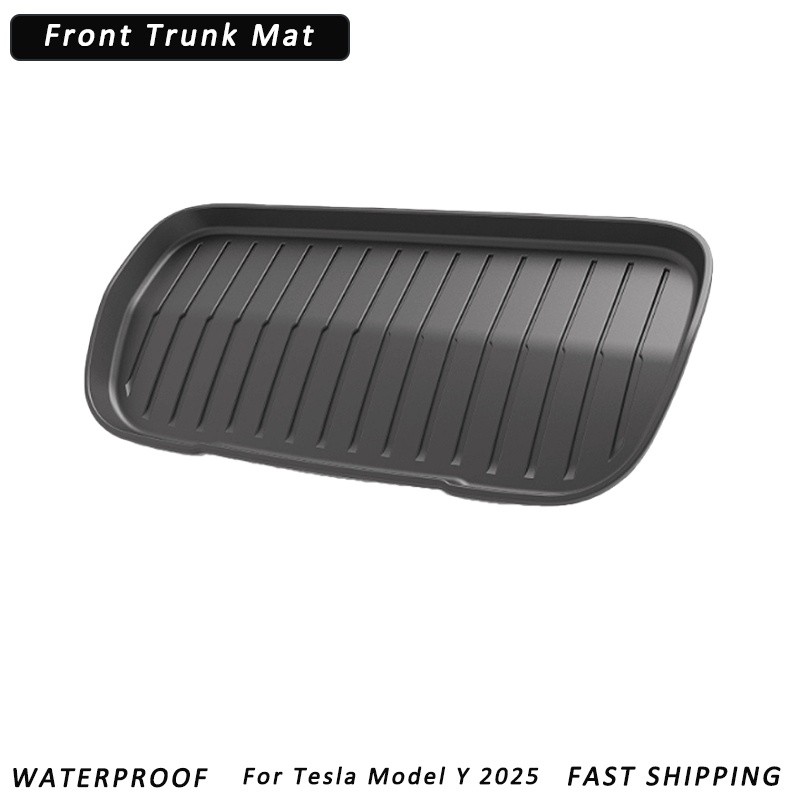 Front Mat for Tesla Model Y Juniper 2025 Boot Liner Luggage Tray Cargo Cover