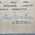 WW2 US Presidential Appointment 2nd Lieutenant 1947 Richard P. Keirn POW — photo 3
