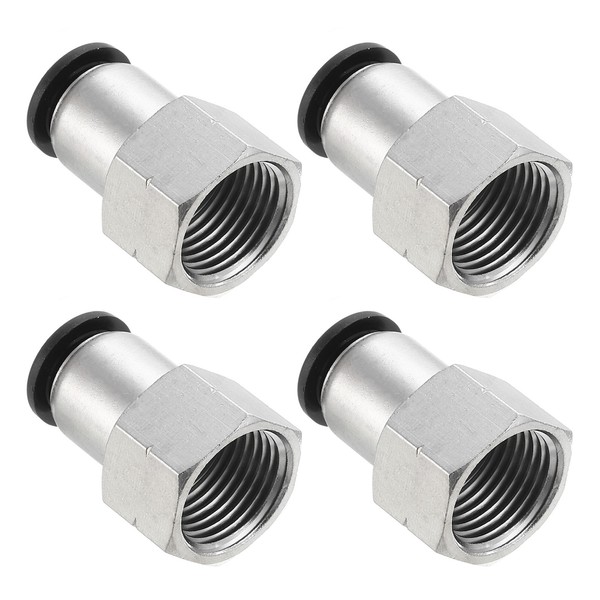 Schnellverschluss-Fittings, 4St 1/2 Zoll AußEndurchmesser-Rohr Zu 1/2 Zoll NPT-G-image