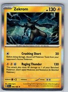 Pocket Scout - Zekrom 066/182 Holo Rare SV04: Paradox Rift LP