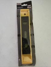 Tool Bench Hardware Torpedo Level with Magnetic Bottom, 9 in. NEW Yellow