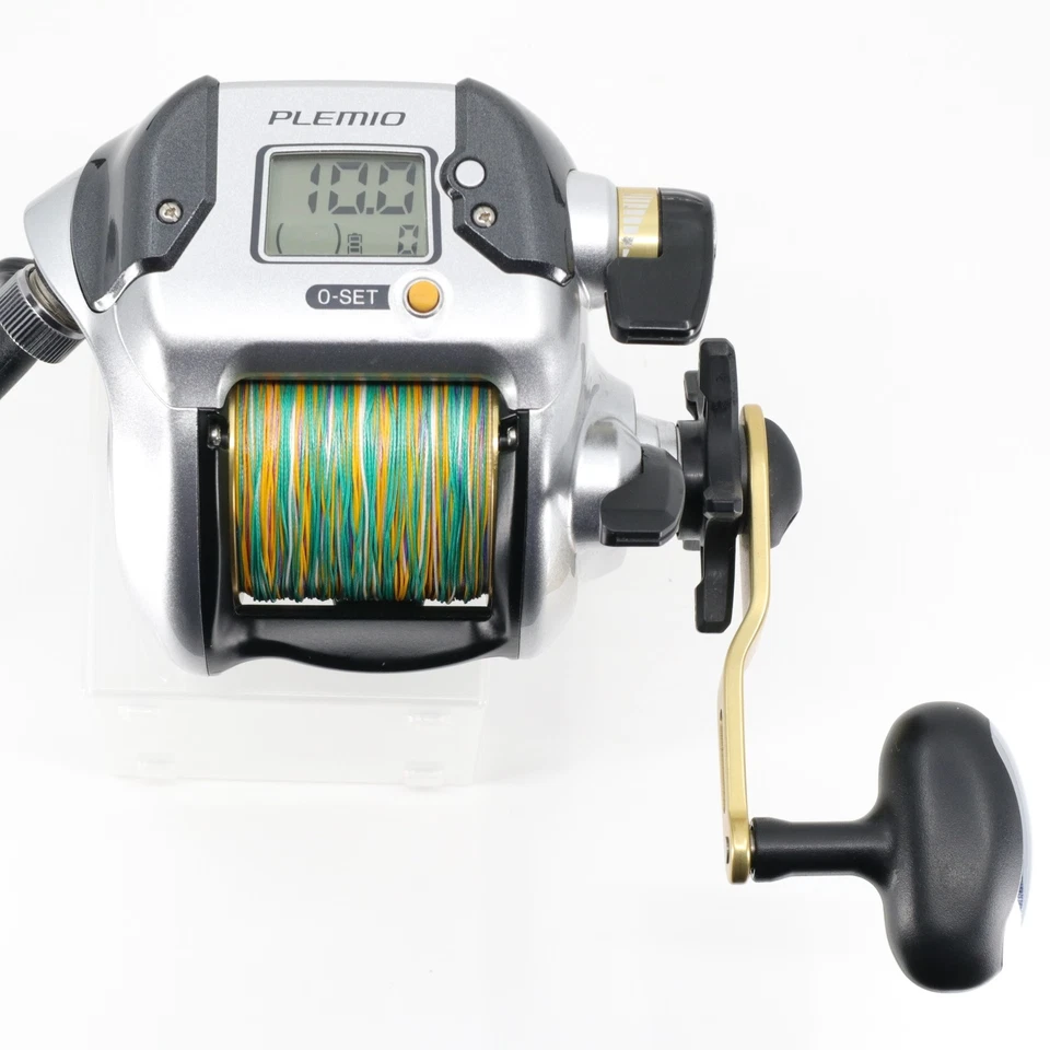 Carrete eléctrico Shimano PLEMIO 3000 con cable de alimentación nuevo probado gran juego de JAPÓN Foto 2 de 4