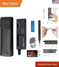 Professional Gem Tester Kit - Diamond Testing Pen, 10x Loupe  Tweezers Included