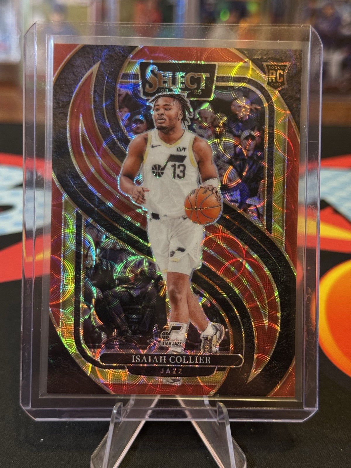 2024-25 Select - Isaiah Collier Premier #178 Red Scope /249