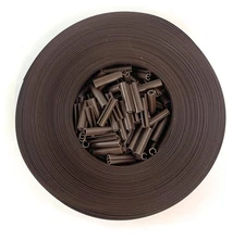 Foghorn Construction Chain Link Fence Privacy Tape - 250 Feet of Brown PVC Tape 