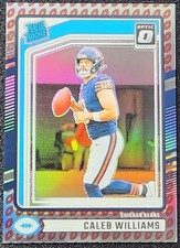 2024 Panini Donruss - Rated Rookie Caleb Williams #327 Optic Preview Football...