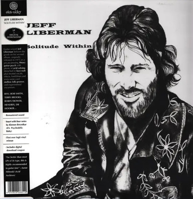 Jeff Liberman Solitude Within DOWNLOAD CODE / INSERT NEW OVP Vinyl LP & MP3