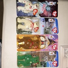 Ty Teenie Beanies Glory Maple Britannia Erin Bears 1999 McDonald's Set