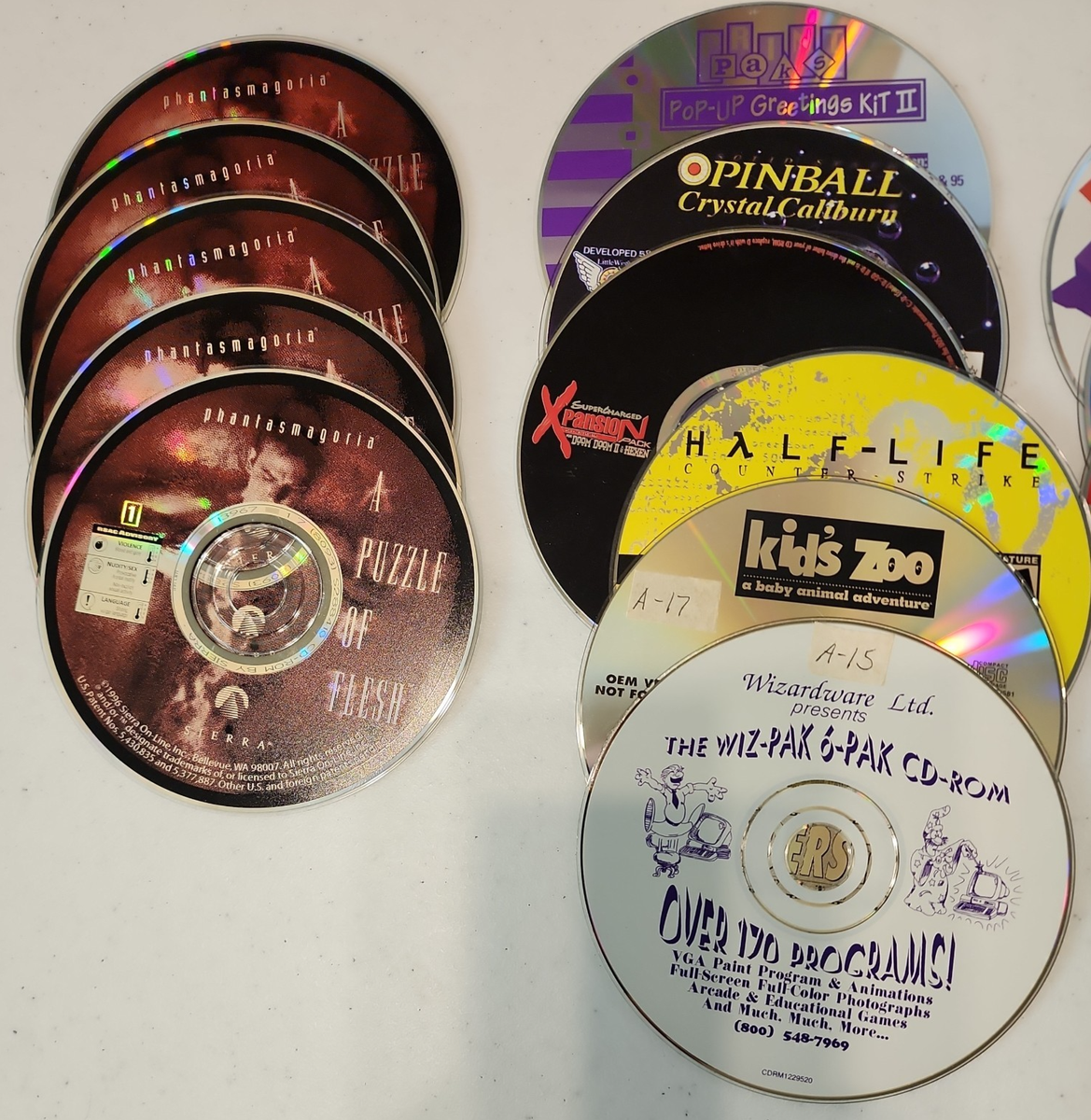 Lot of 38 VINTAGE 90s 200s PC CD Computer Games - 13 in BOX, BIG