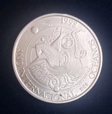 Moneta argento Portogallo 1988