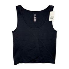 A New Day Women s Tank Top Black Tank Top Poly Blend Super Soft Size XX-Large