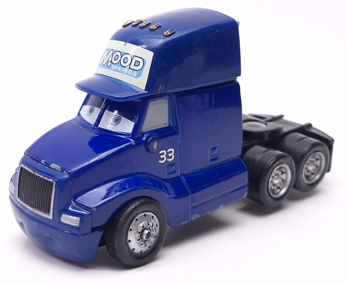 Disney Pixar Cars Rare Piston Cup #33 Mood Springs Hauler Truck | eBay
