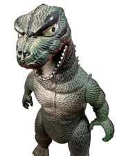 Vintage 1985 Imperial Godzilla Toho Large Green Vinyl Figure Toy Monster Kaiju