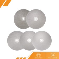 Diamond Flat Lap Disc - 6" x 1/2" Arbor 60/80/100/120/500 Grit Grinding Wheel