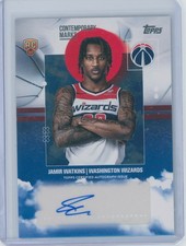 Jamir Watkins 2025-26 Topps Contemporary Marks (AU, RC) #CM-JW