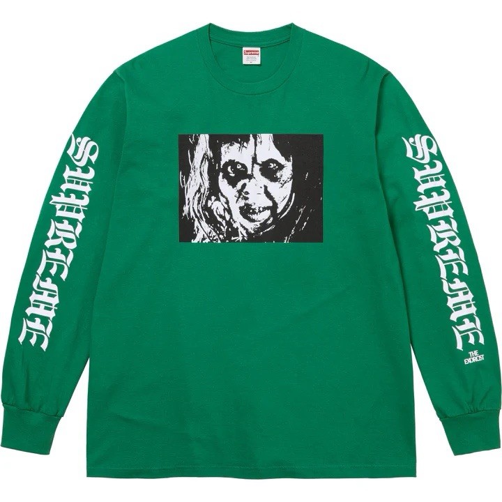 Supreme x The Exorcist “Mother” L/S Tee – Light Pine (FW25 Size L