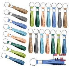 24 Pcs Inspirational Keychain Gift Thank You Gift Fresh Color